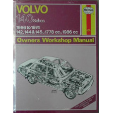 Boek: Volvo 140 Haynes #129 Workshop Manual Engelstalig hardback