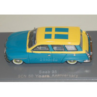 SAAB 95 50 jaar Nederlandse Saab Club NL SCN NEO 1:43