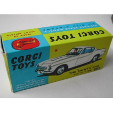 Doos Volvo P1800 Corgi Toys Saint 258 1:43 REPRO en leeg