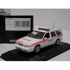 Volvo V70 1998 Classic Police / Politie CH Vaudoise  Minichamps 1:43