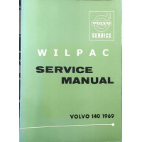 Boek: Volvo 140 Dealer Workshop Service Manual 1969 Engelstalig