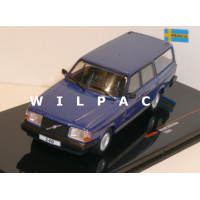 Volvo 245 240 Polar Estate 1988 blauw metallic Ixo 1:43