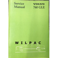 Boek: Volvo 760 GLE Workshop / Service Manual 1982 Engelstalig