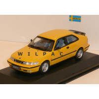 SAAB 9-3 Coupe geel 1998 Minichamps 1:43