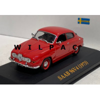 SAAB 96 1973 V4 rood Ixo 1:43