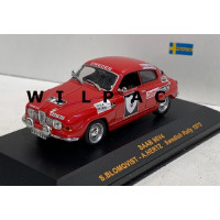 SAAB 96 1972 V4 #8 Sweden Rally Blomqvist Hertz Ixo 1:43