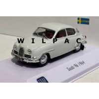 SAAB 96 1964 wit Atlas Saab Car Museum Collection 1:43