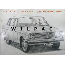 Instructieboekje Volvo 144 1967 Zweeds TP436