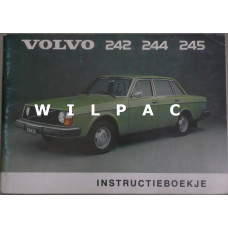 Instructieboekje Volvo 240 1975 Nederlands TP1169/1