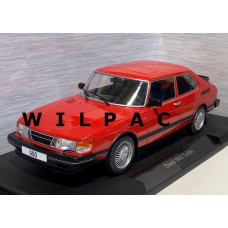 SAAB 900 GL rood 1981 MCG 1:18