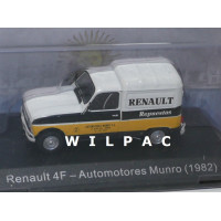 Renault 4 4F bestel Repuestos Automotores Munro 1982 Atlas Altaya 1:43